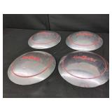 SET OF FOUR DESOTO CHROME HUBCAPS