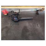 SHINDAIWA T272X TRIMMER AND TORO LEAF BLOWER