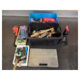 LARGE MIXED LOT OF HAND TOOLS AND SOCKETS