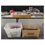 LARGE QUANTITY AUDIO CASSETTE TAPES