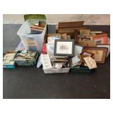 FRAMED ART, PHOTOS, AND FRAMES LOT