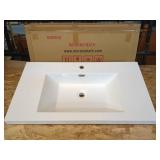 MORENO BATH 36 INCH VANITY SINK TOP