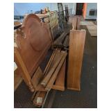 WOOD AND METAL BED FRAMES