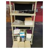 TABLEWARE, TEXTILES & SHELF UNIT