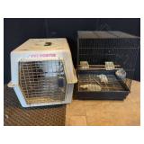 PET PORTER KENNEL & WIRE BIRD CAGE