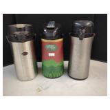 3 ASSORTED AIRPOTS