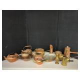 COPPER AND BRASS KITCHENWARE
