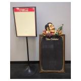 MENU DISPLAY SIGNS