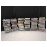 APPROXIMATELY 175 MUSIC CDS