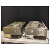 PAIR NEMCO MODEL 6055A FOOD WARMERS