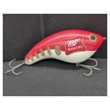MILLER HIGH LIFE FISHING LURE ADVERTISING PIECE