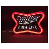 MILLER HIGH LIFE NEON SIGN 1982