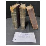 THREE 19TH C. BOUND PERIODICAL VOLUMES