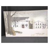 GILBERT MANTEL CLOCK & BILLY JACOBS CANVAS