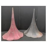 2 LARGE PHONOGRAPH HORNS