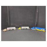3 ASSORTED WINROSS DIE-CAST SEMI TRUCKS