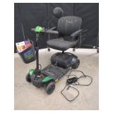 PRIDE GO-GO FOUR WHEEL ELECTRIC MOBILITY SCOOTER