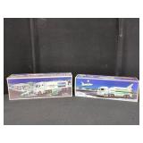 HESS 2003 TRUCK RACE CARS & 1999 SHUTTLE