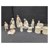 LENOX OH HOLY NIGHT 11-PIECE PORCELAIN SET