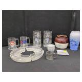 GLASSWARE, STONEWARE AND COLLECTIBLES