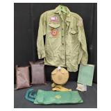 BOY SCOUTS OF AMERICA FIELD GEAR SET