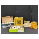 KODAK CAROUSEL 650H PROJECTOR AND SLIDES