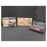 WAFFLE MAKERS & ELECTRIC KNIFE