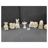 LENOX IVORY CHINA EASTER FIGURINE LOT