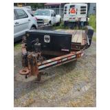 2004 17' TOWMASTER TILTBED UTILITY TRAILER