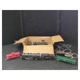 AMERICAN FLYER TRAIN WITH TRACK & TRANSFORMER