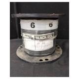 REPUBLIC WIRE BLACK SOL 6 POLY 500