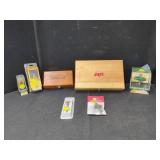 ROUTER BITS IN BOXES AND PACKAGING