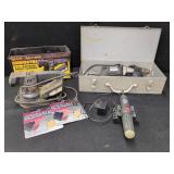 POWER TOOL LOT: DRILL, SANDER, SCREWDRIVER