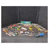 ASSORTMENT TOOLS, SOCKETS, SCREWDRIVERS, WRENCHES