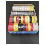 48 NEW ROLLS OF 3M TEMFLEX VINYL ELECTRICAL TAPE.