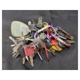 CONSTRUCTION EQUIPMENT IGNITION KEYS LOT