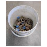 ASSORTED BRASS AND COPPER PIPE FITTINGS