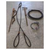 HANES SLINGS CABLE SLINGS & CHAIN PULLER SET