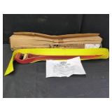 REED STRAP WRENCH SW24A WITH YELLOW STRAP