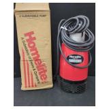 HOMELITE HSM750 2" SUBMERSIBLE PUMP