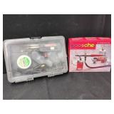 PAASCHE AIRBRUSH SET AND WELLER SOLDERING KIT