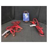 3 PAIR BOOSTER CABLES 10 GAUGE 12 FT SETS