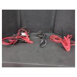 ASSORTED AUTOMOTIVE JUMPER CABLES