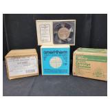 HVAC AND BOILER PARTS LOT: PUMPS, FAN, DAMPER