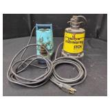YELLOW SUBMARINE & LITTLE GIANT SUBMERSIBLE PUMPS