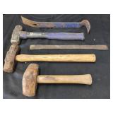 MALLETS AND PRY BARS
