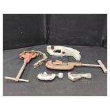 RIDGID AND GREENLEE PIPE CUTTING AND TUBE TOOLS