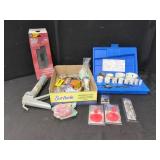 LENOX HOLE SAW KIT & MIXED TOOLS LOT