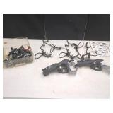 FISHING ACCESSORY LOT MIXED HOLDERS & HANDLES