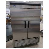 ATOSA MBF8507GTR DOUBLE DOOR VERTICAL COOLER